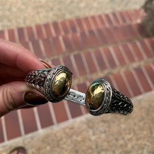 John Hardy Silver and Gold bracelet